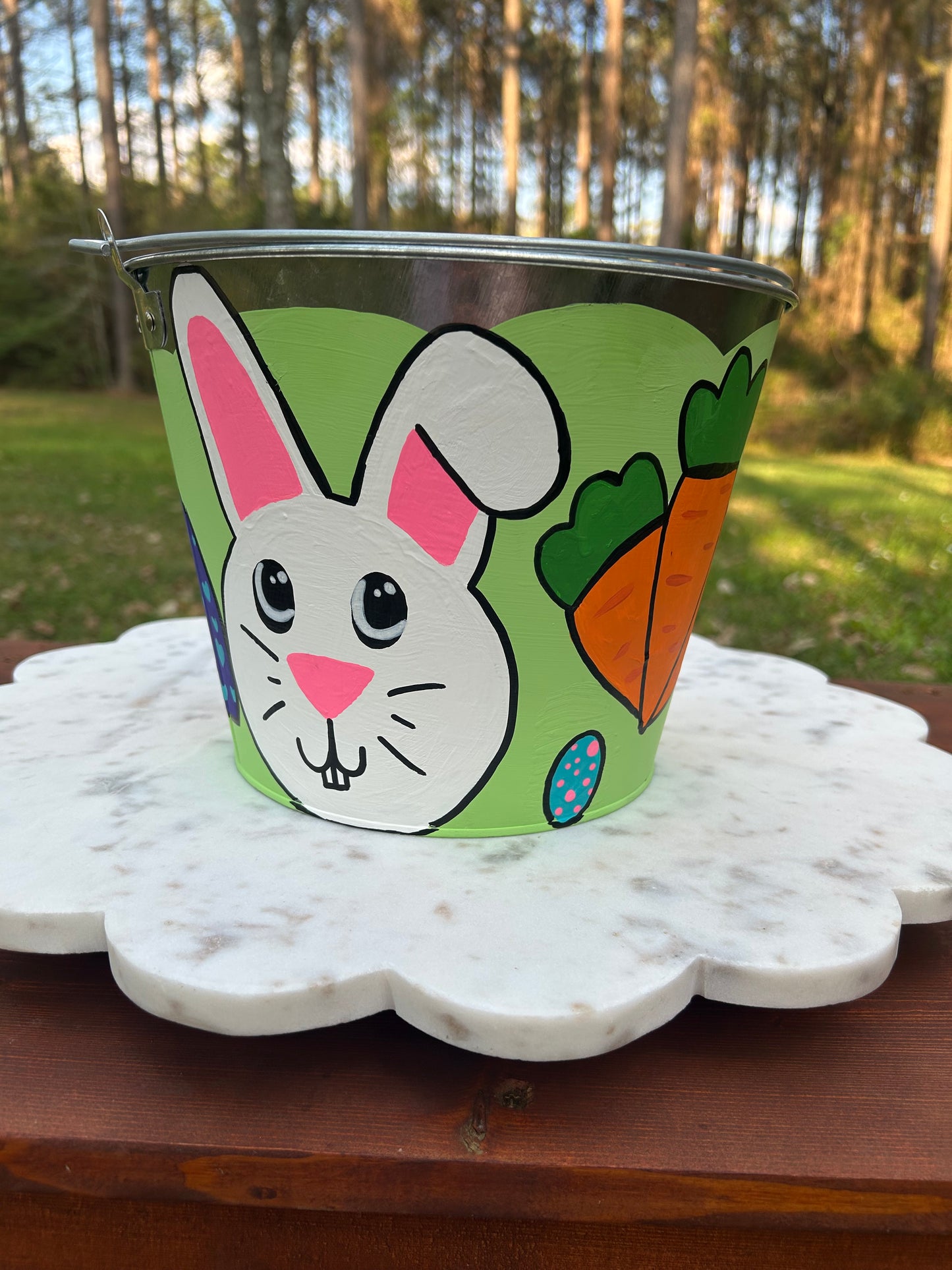 Handpainted Bucket