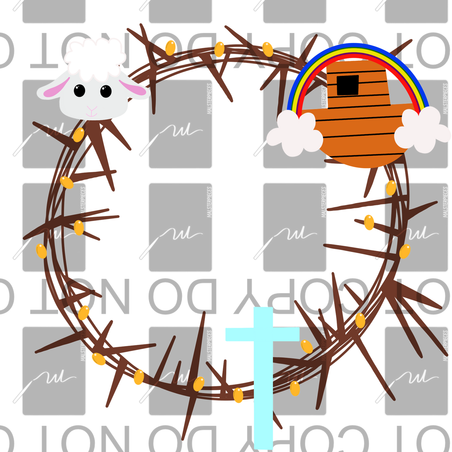 Kid's Easter Border