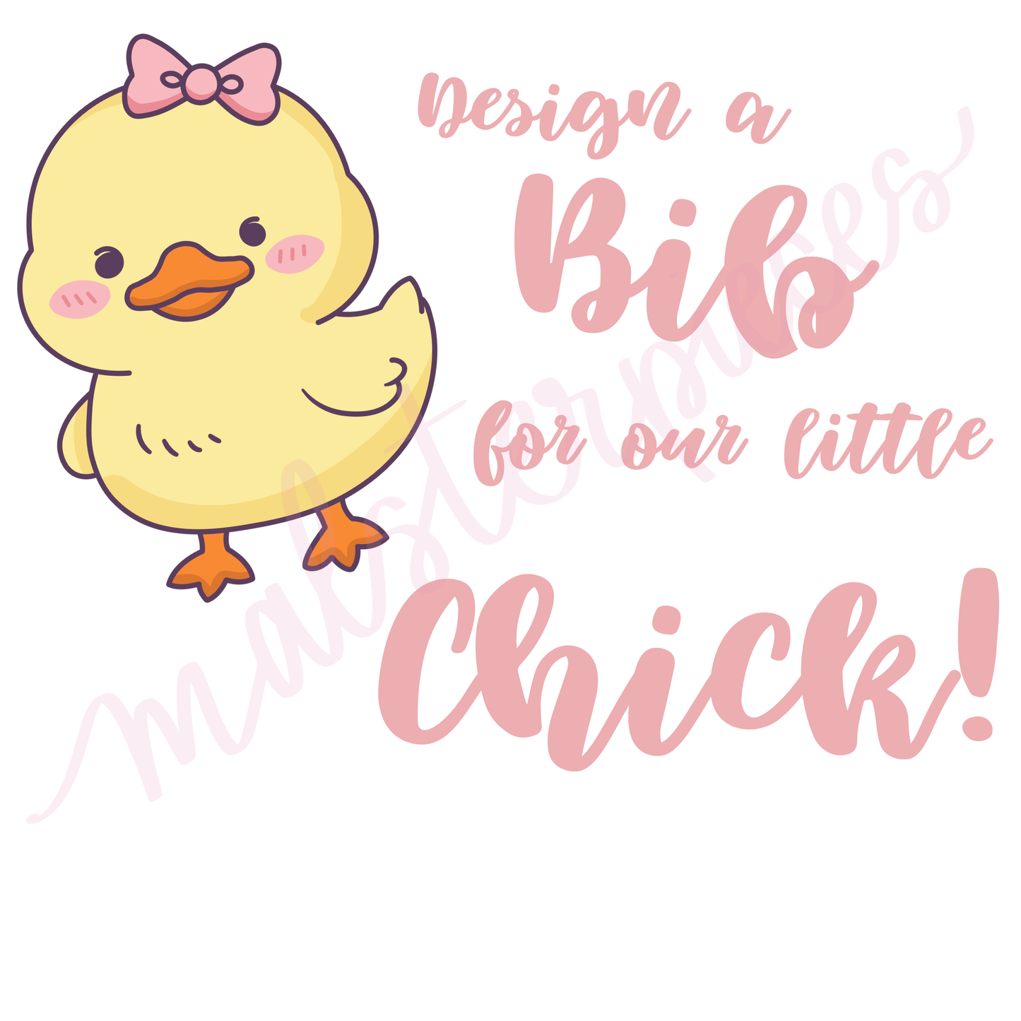 Little Chick is about to Hatch Baby Shower Template Kit