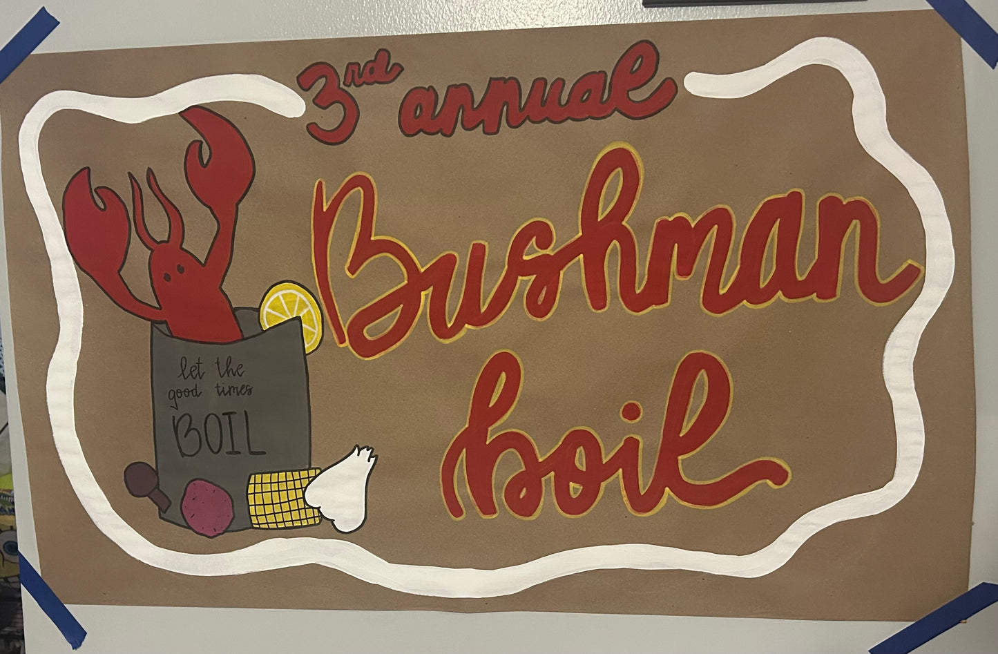 Handpainted Banner