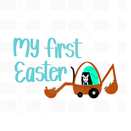 Boy's My First Easter PNG