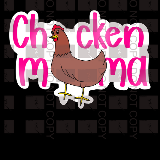 Chicken Mama Sticker