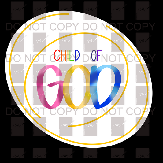 Child of God Sticker