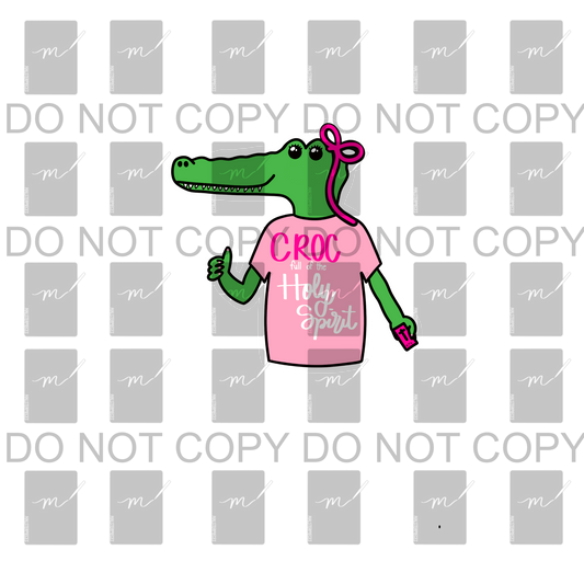 Croc Full Sticker PNG