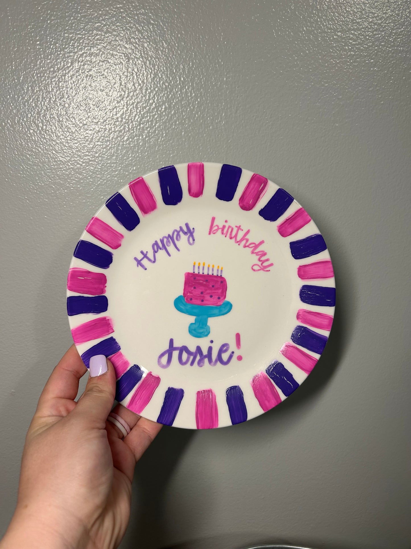 Handpainted Plate