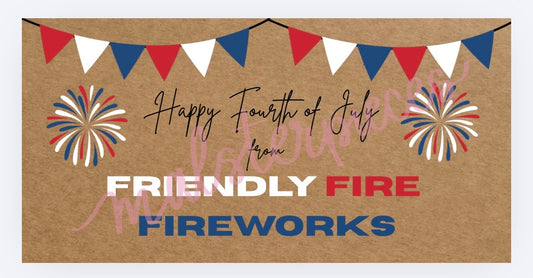 Fourth of July Banner Mockup
