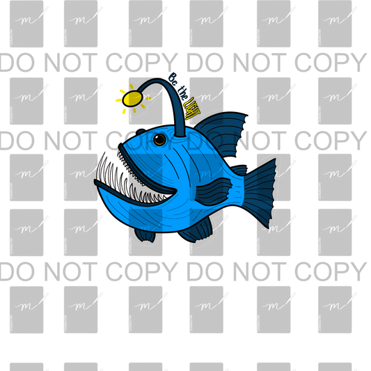 Be the Light Sticker PNG