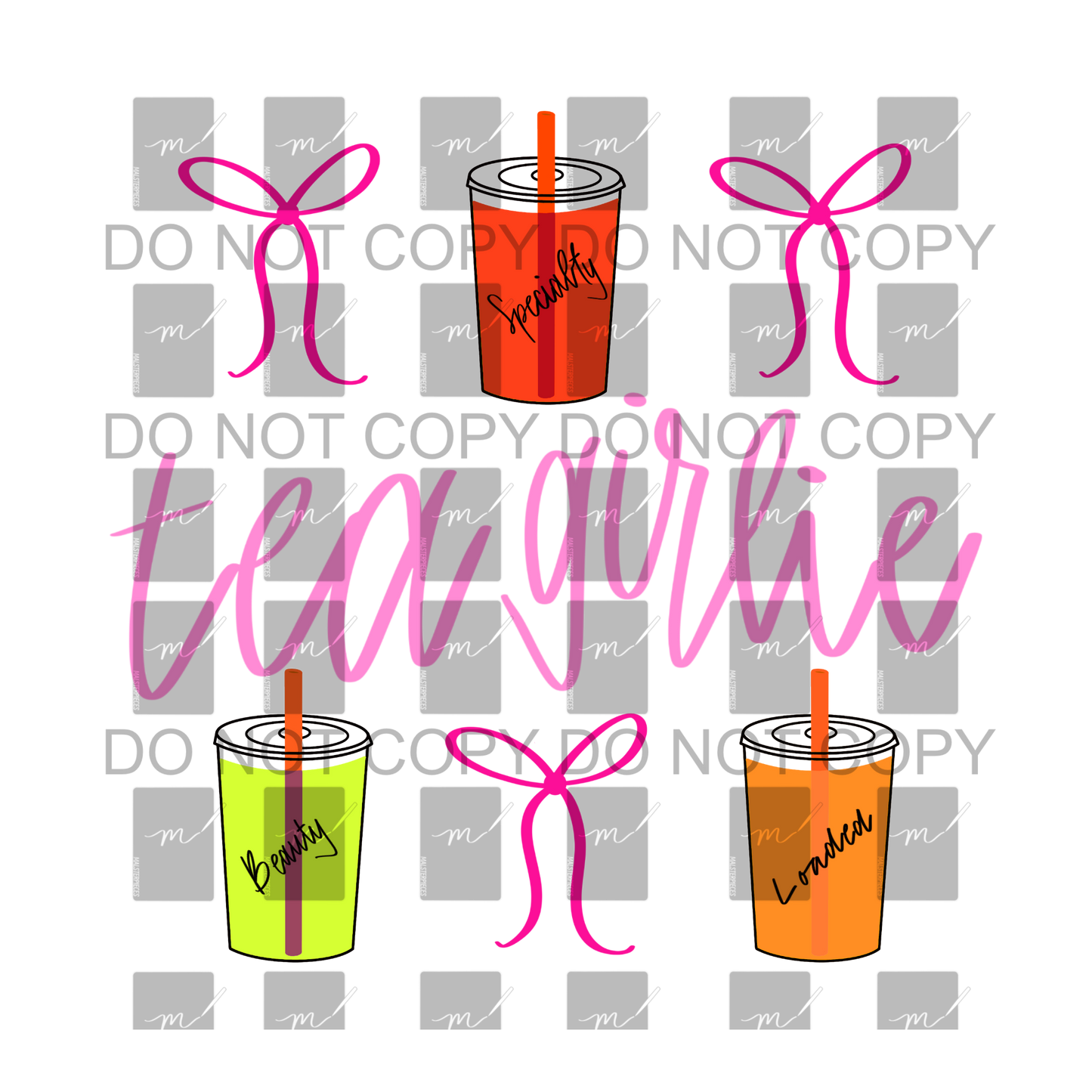Tea Girlie PNG