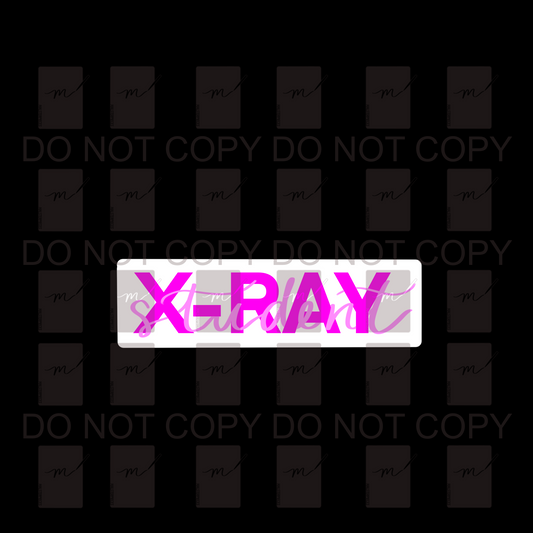 X-ray Student Sticker